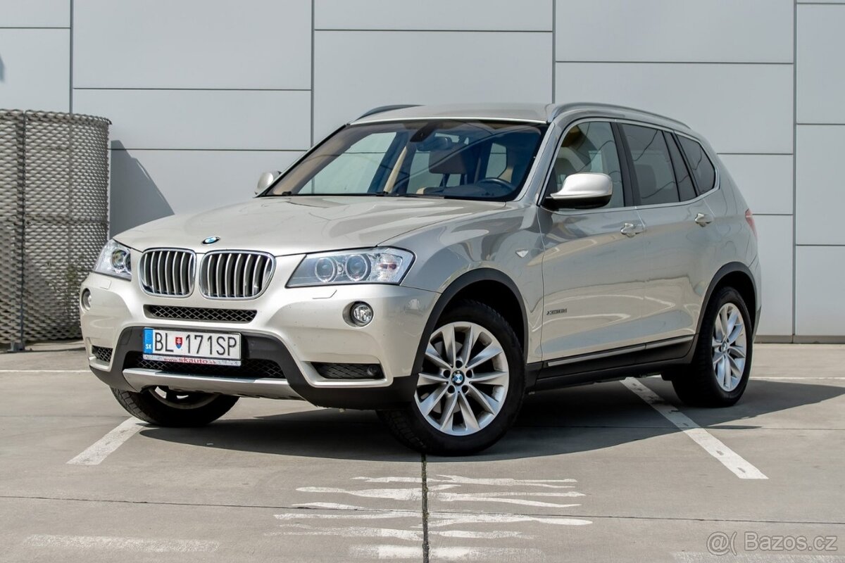 BMW X3 35d/ 360 stup. kamera