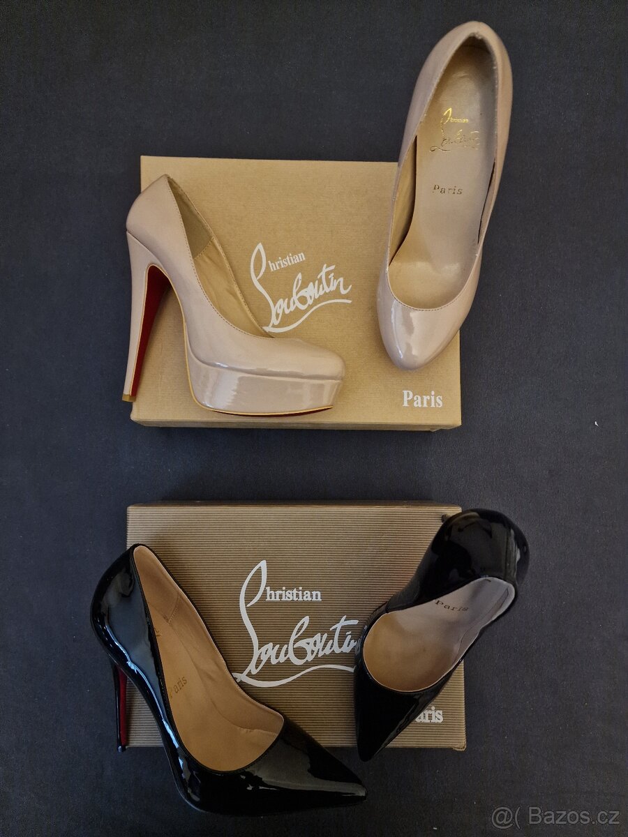 Lodičky Christian Louboutin , vel 39.