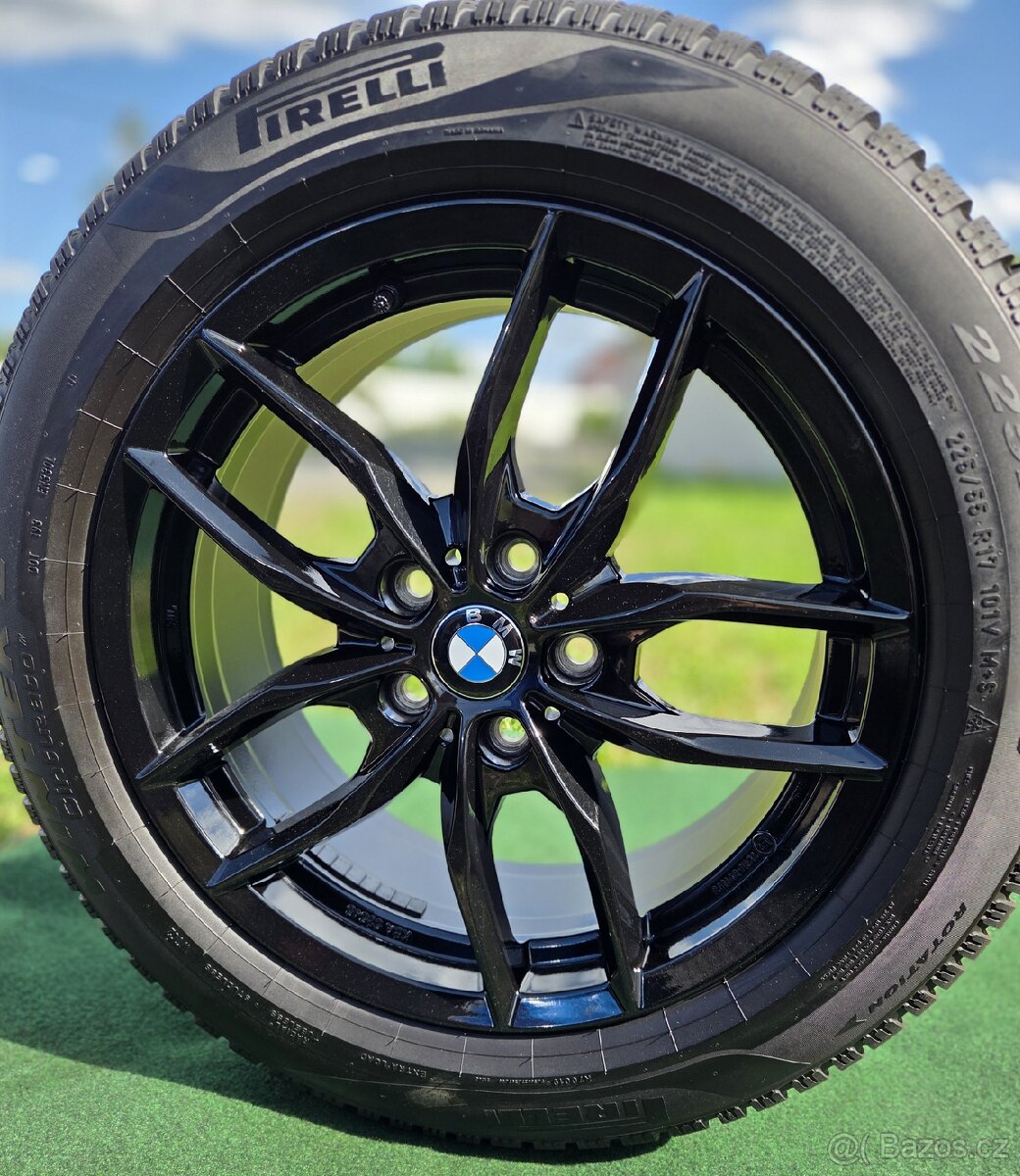 Zánovní zimní sada BMW X1 17" 5x112 pneu 225/55/17 VITO
