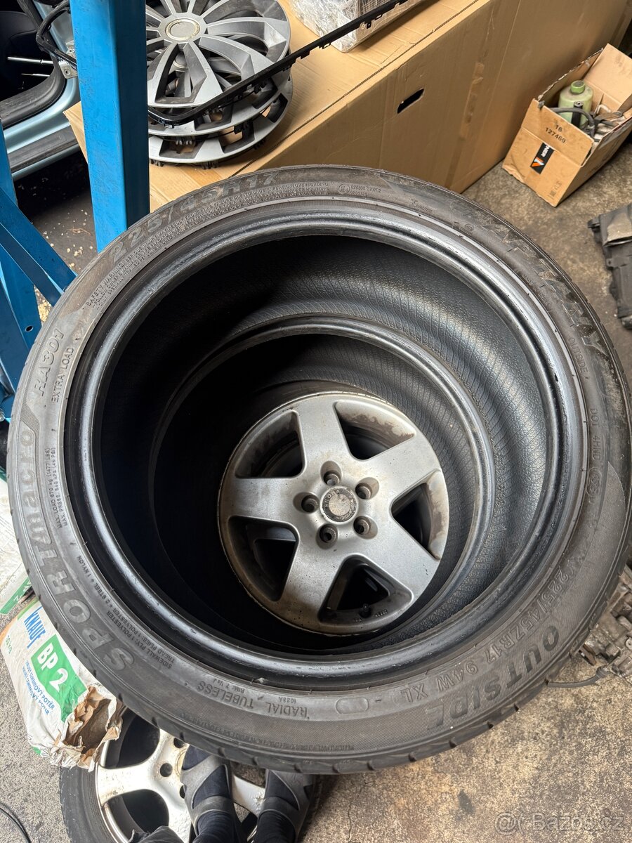 Letní 225/45 r17