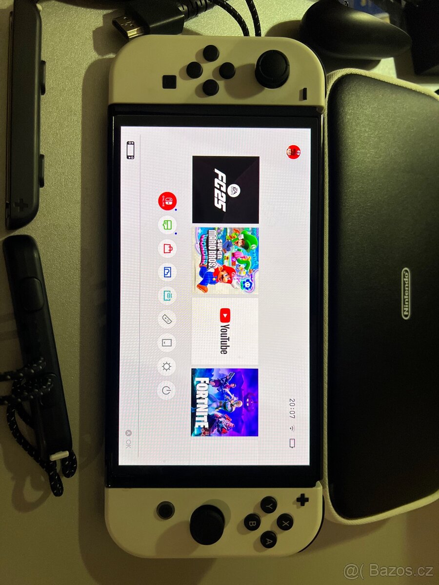 Nintendo Switch (OLED model) White + 12M NSO