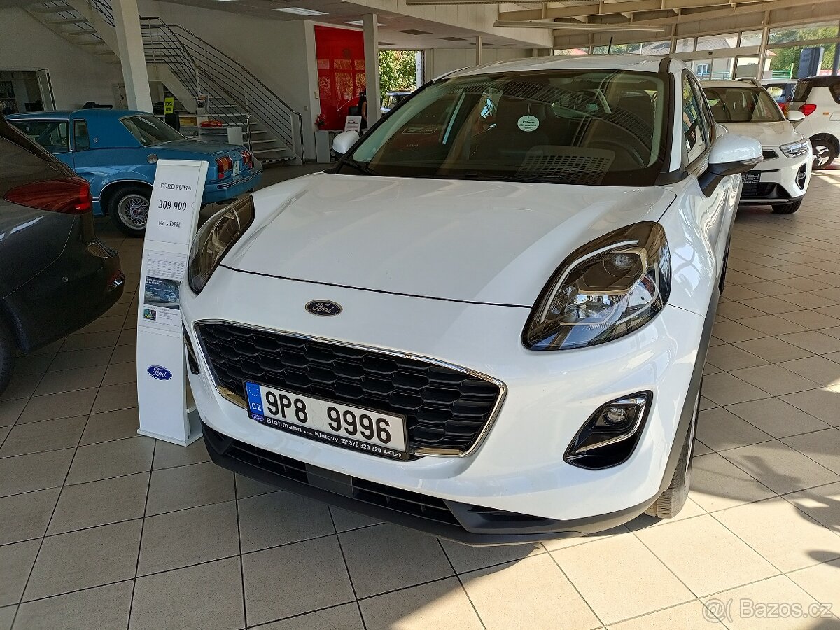 Ford Puma - rok 2021 - perfektní stav - STK 09/2027