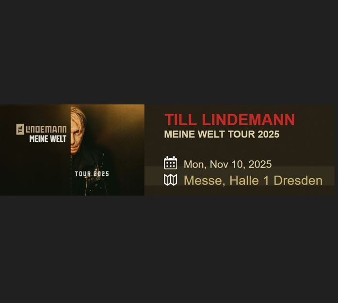 Till Lindemann 10.11. Drážďany