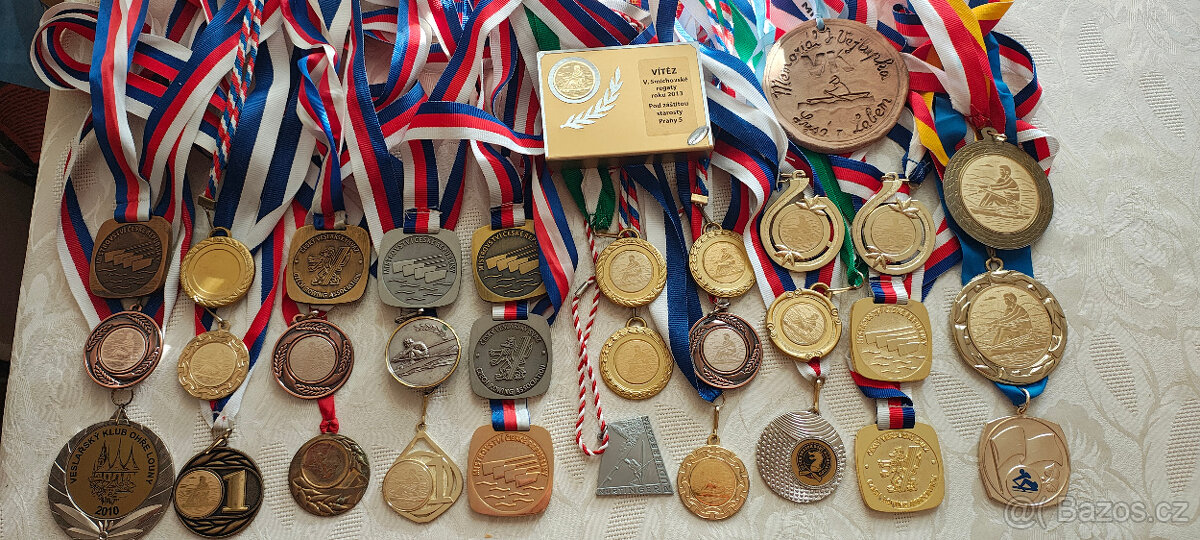 medaile z veslování