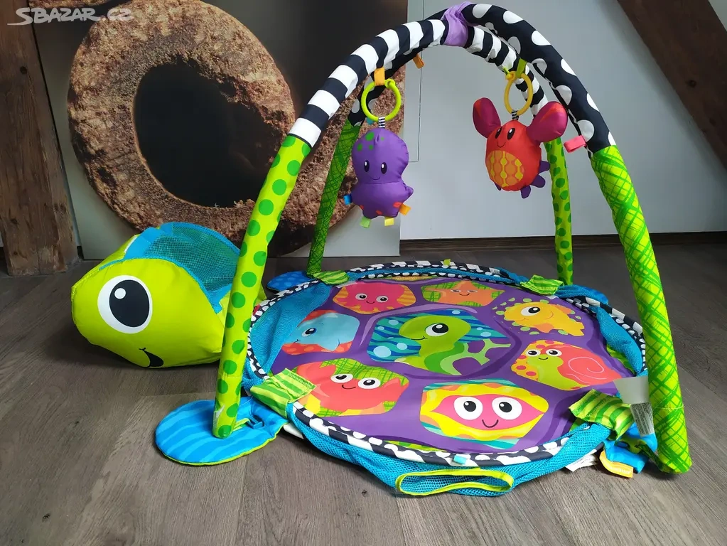 Multifunkční hrací podložka, želva