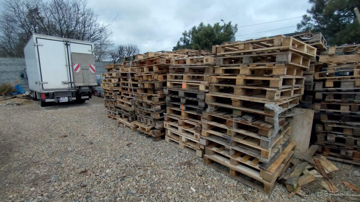 Palety za odvoz -sháním