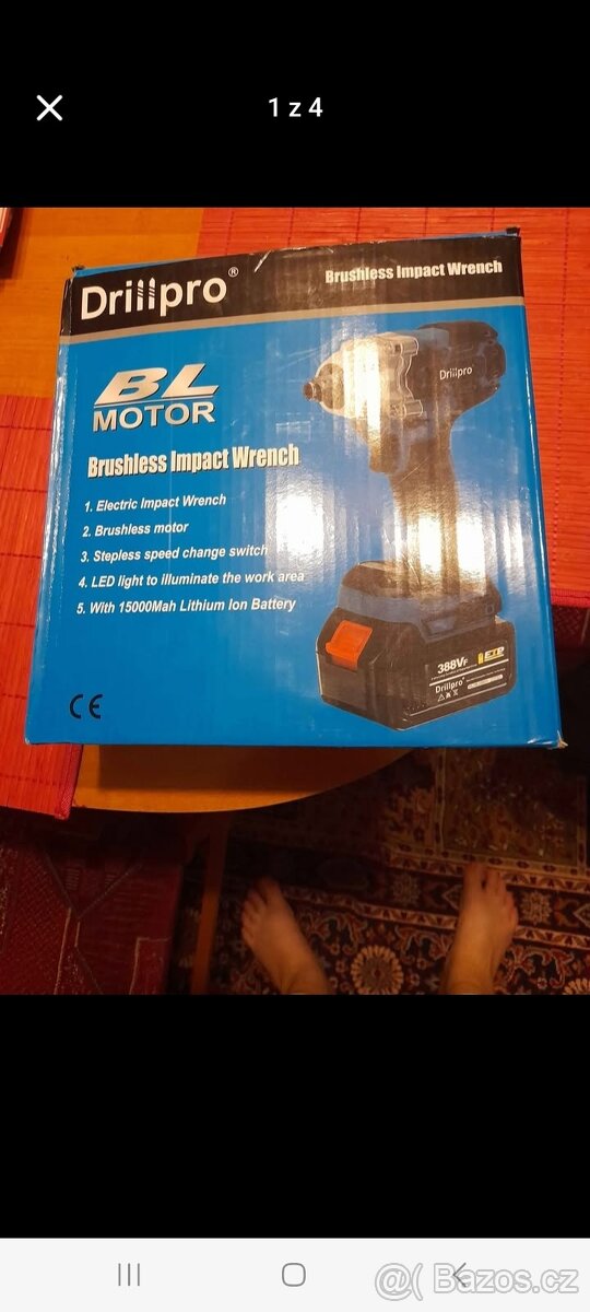 Prodám brusku a razový utahovák