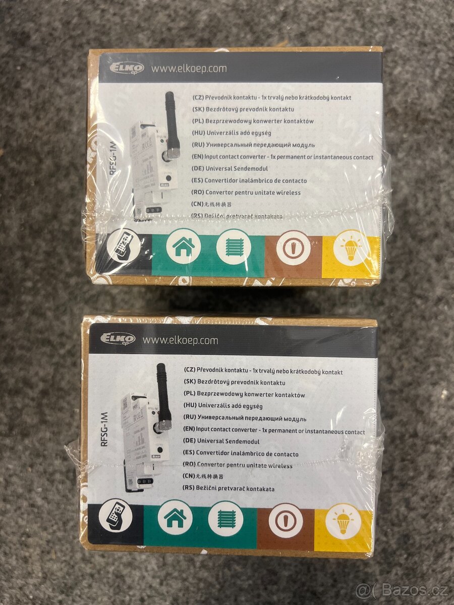 komplet spínač HDO RFSG-1M a přijímač RFSA-61M Elko EP