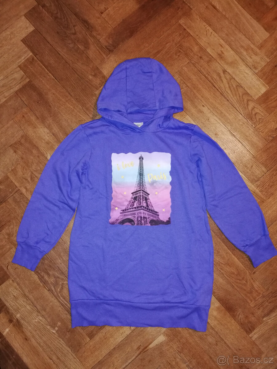 Dlouhá dívčí mikina, zn. Bonprix, vel. 152/158