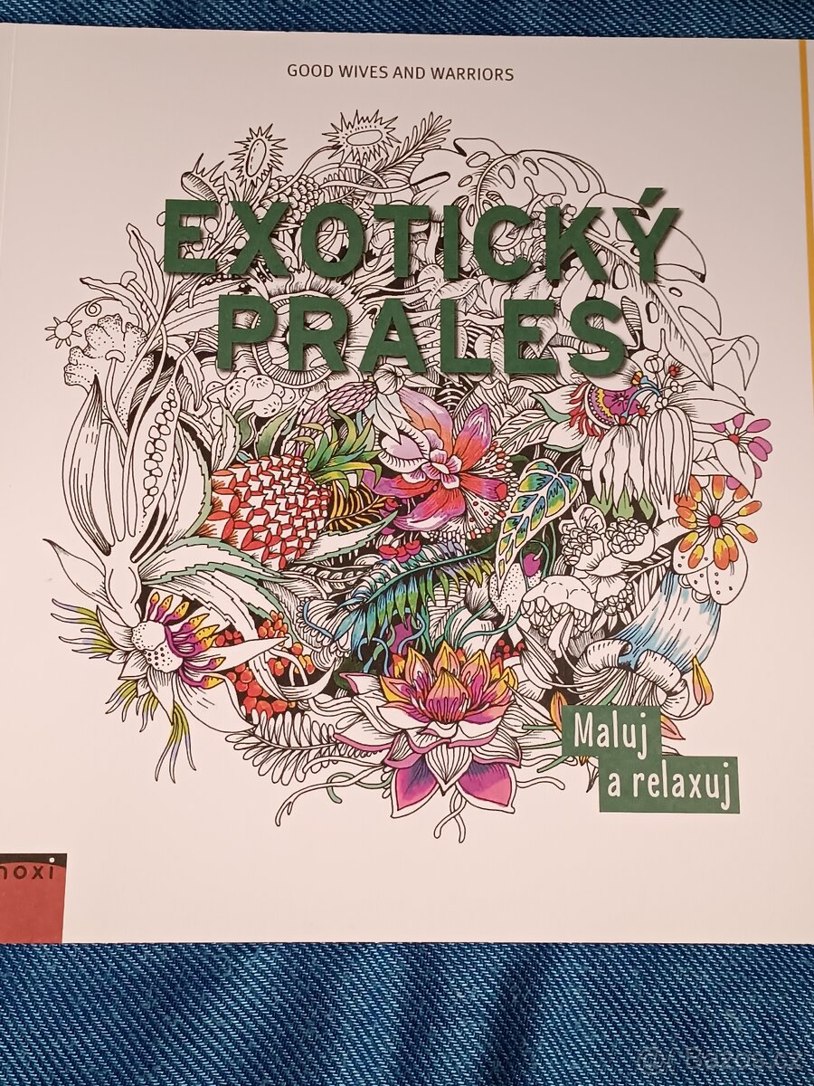 Omalovánky pro dospělé Exotický prales