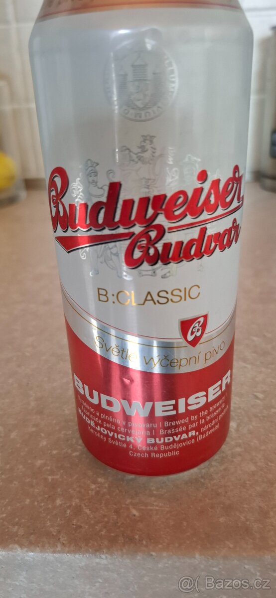 Sběratelstvi rarita plechovka Budvar