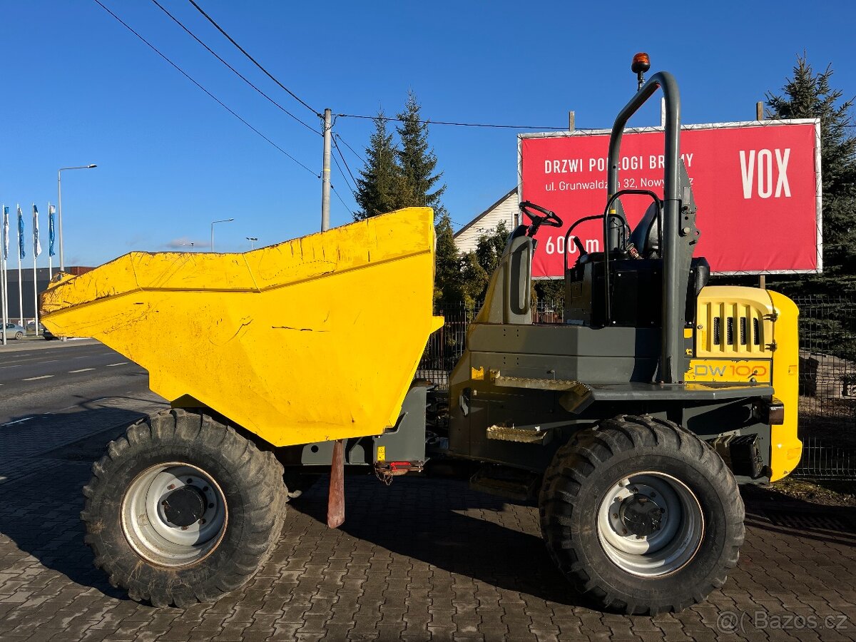 Dumper dempr Wacker Neuson DW 100, Mecalac Thwaites Terex