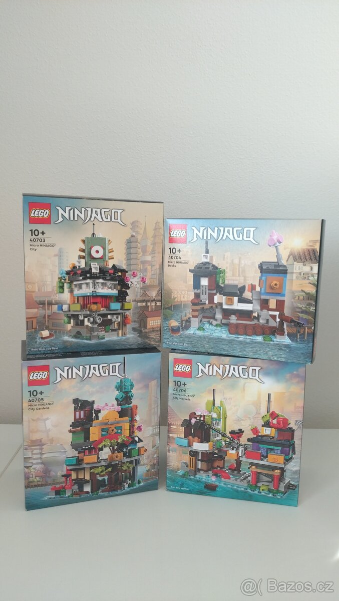 Lego Ninjago 40703 - 40706, Minifigures