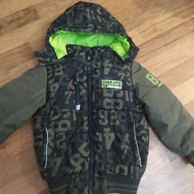 Dětská přechodová bunda vel.98