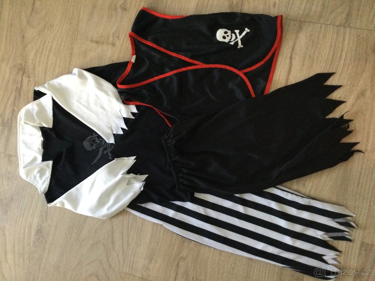 Karnevalový kostým pirát/pirátka a spider-man