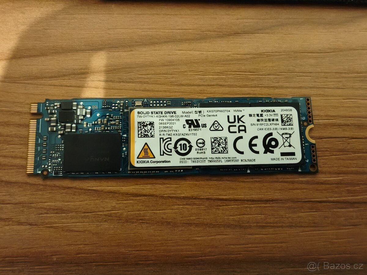 SSD NVMe Kioxia (Toshiba) 2 TB