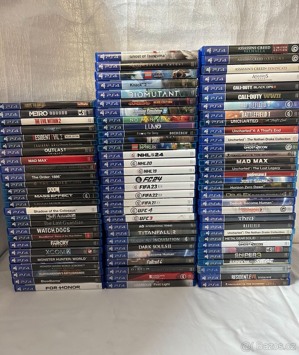 Hry na ps4/ps5 od 99 Kč