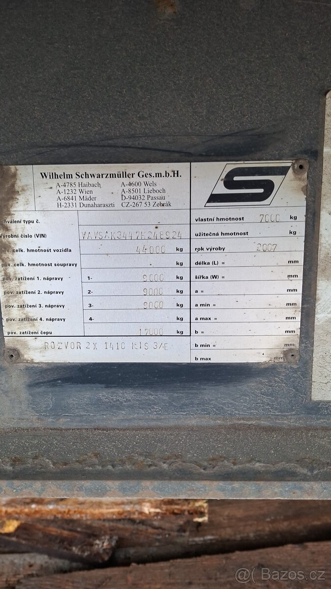 Návěs Schwarzmüller