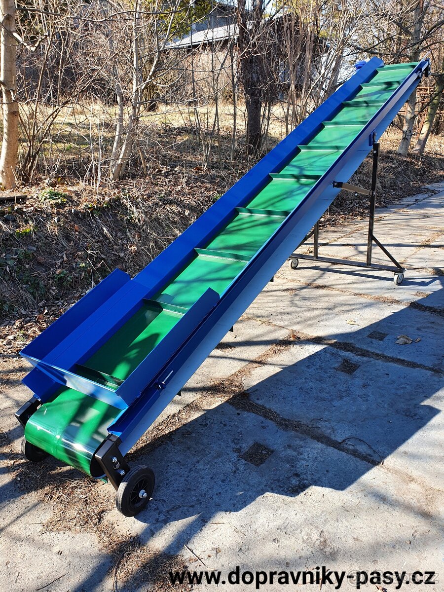 Pásový dopravník - transportér - válečková dráha