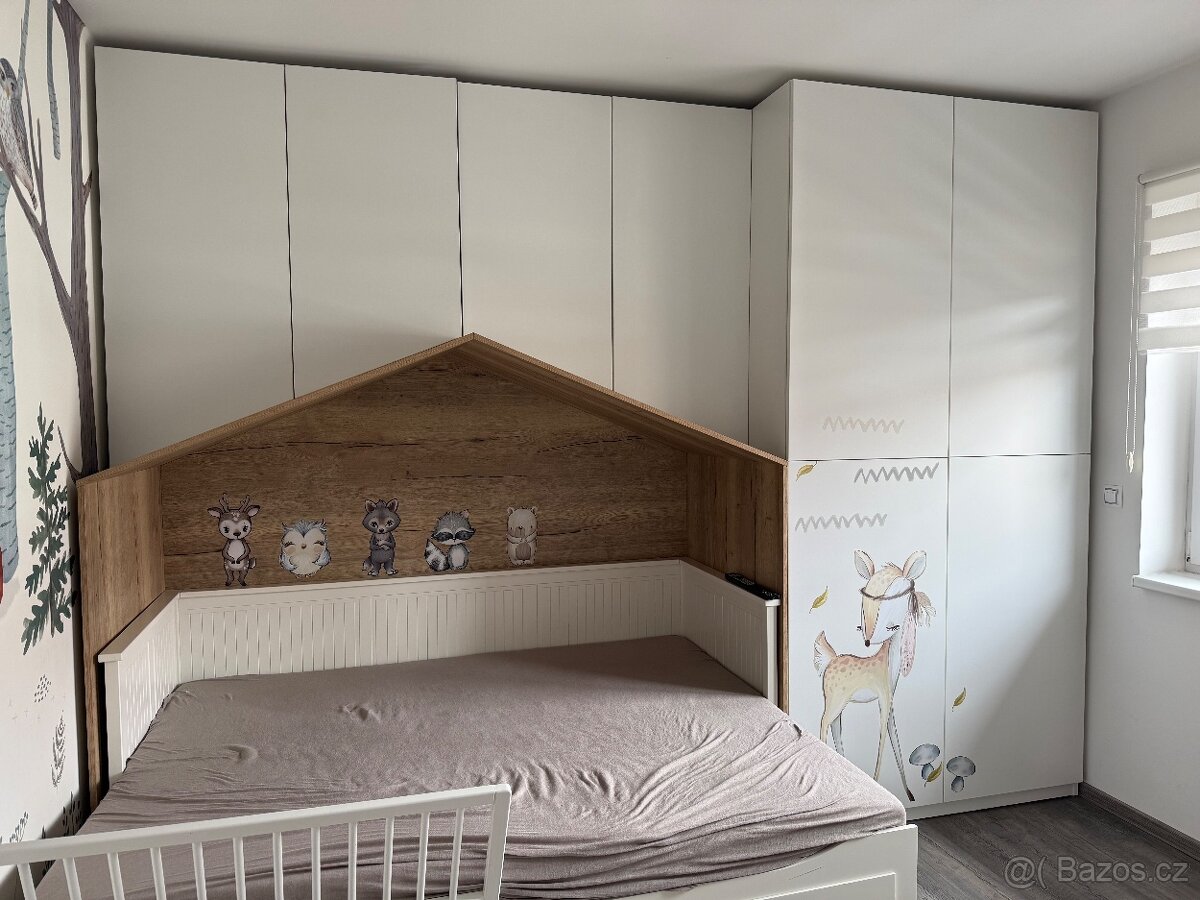 Vestavěná skříň dětský pokoj