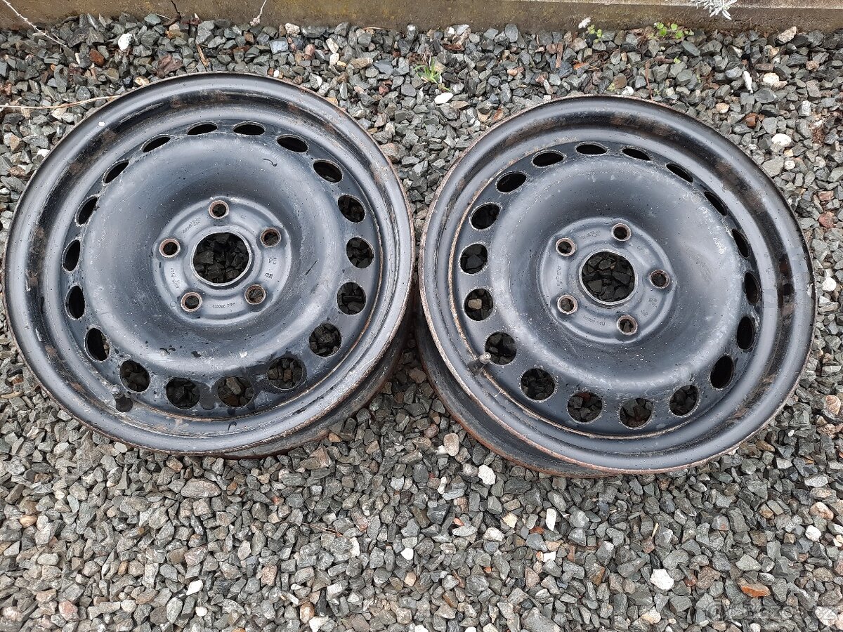 Plechove disky 5x112, R15