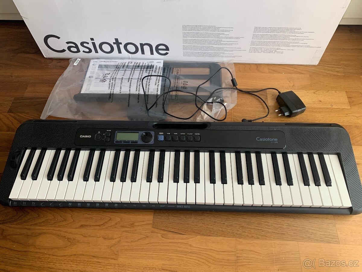 Nové přenosné klávesy Casiotone ct s 300