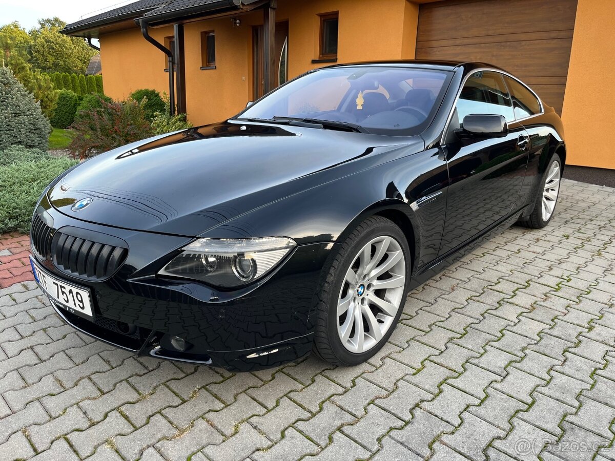 BMW 650i E63 najeto jen 114 tkm. TOP stav