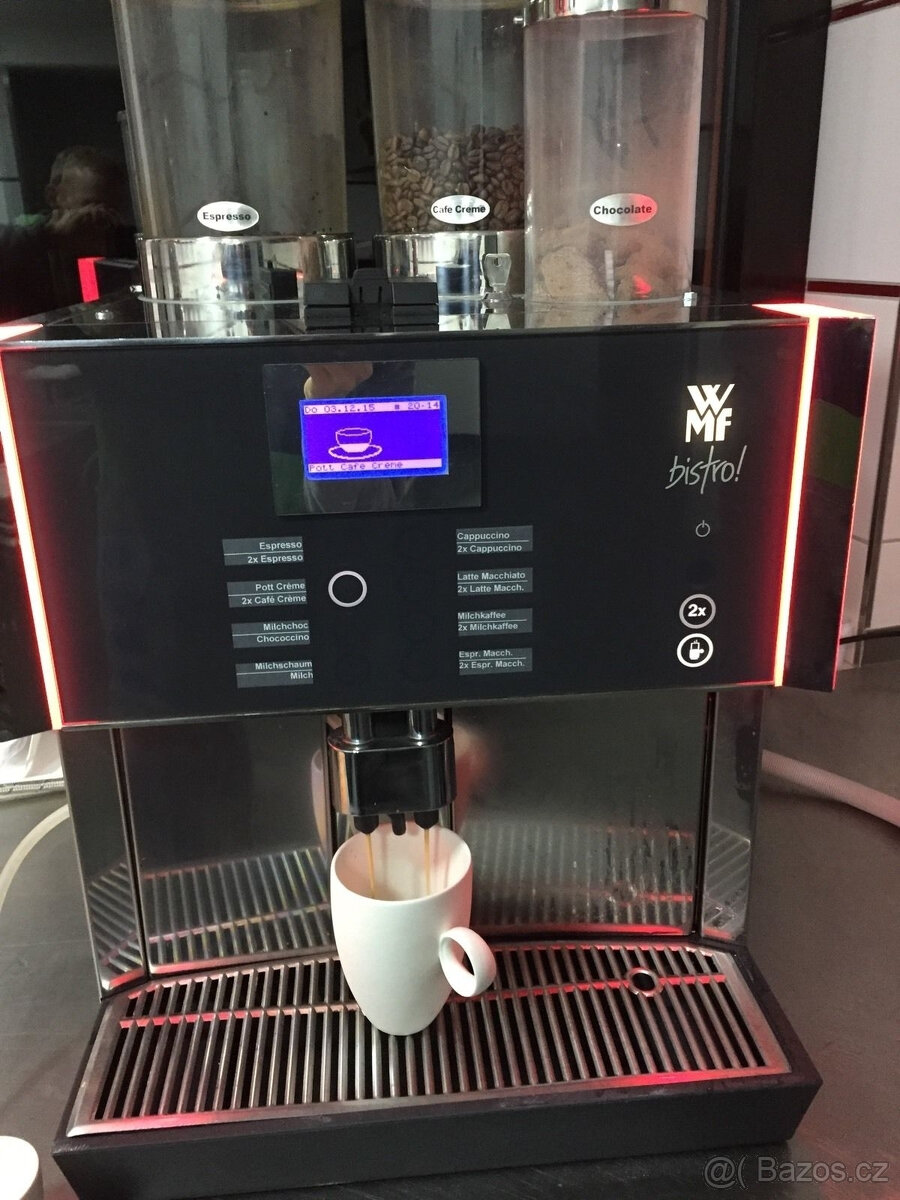 Wmf Bistro, plně automatický kávovar Wmf Presto, TOP, velká