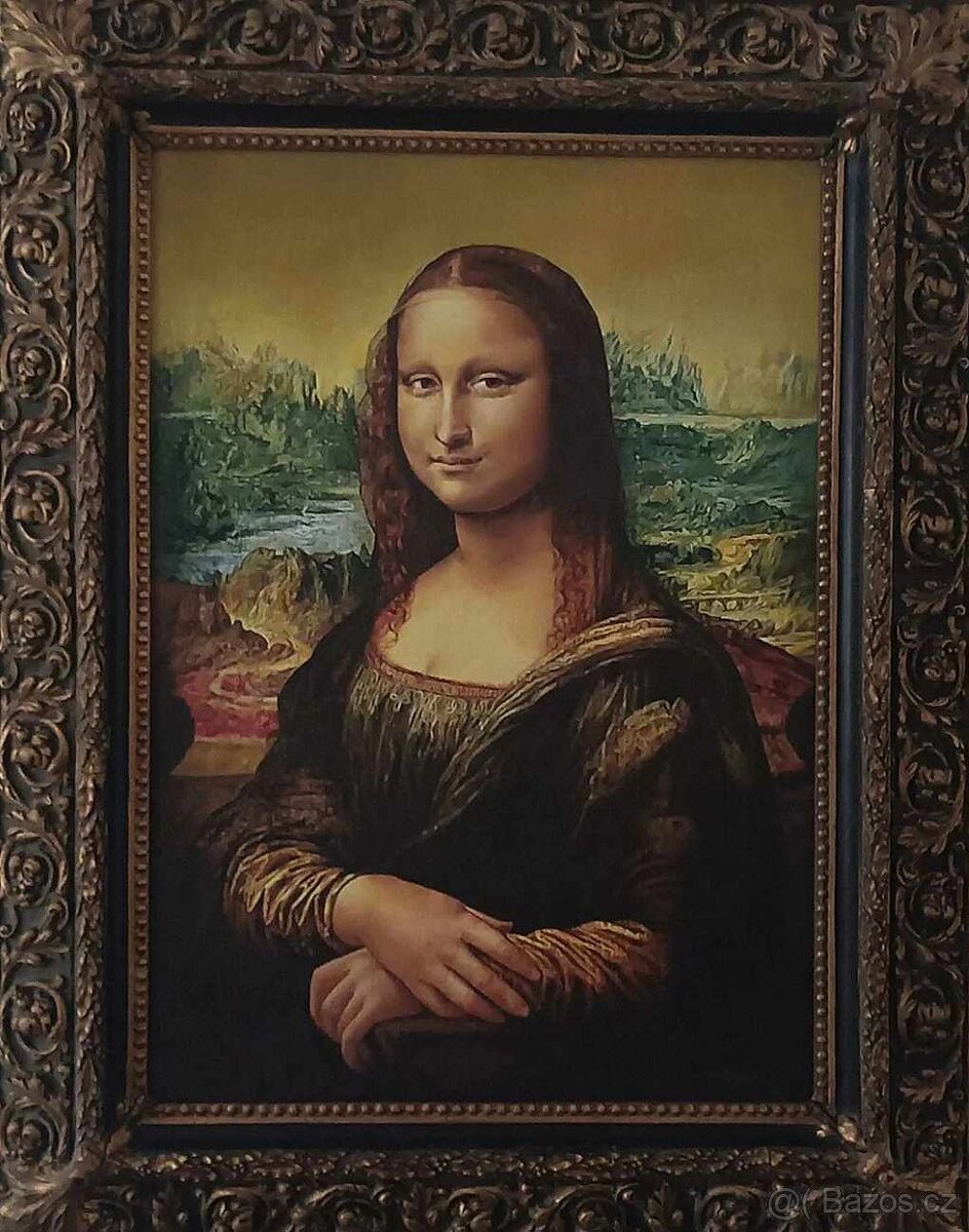 Mona Lisa-ručně malované kopie-realistické obrazy