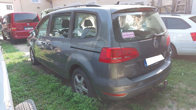 VW Sharan 7N 2.0TDI 103KW CFFB NFZ LC9X r.v. 2012