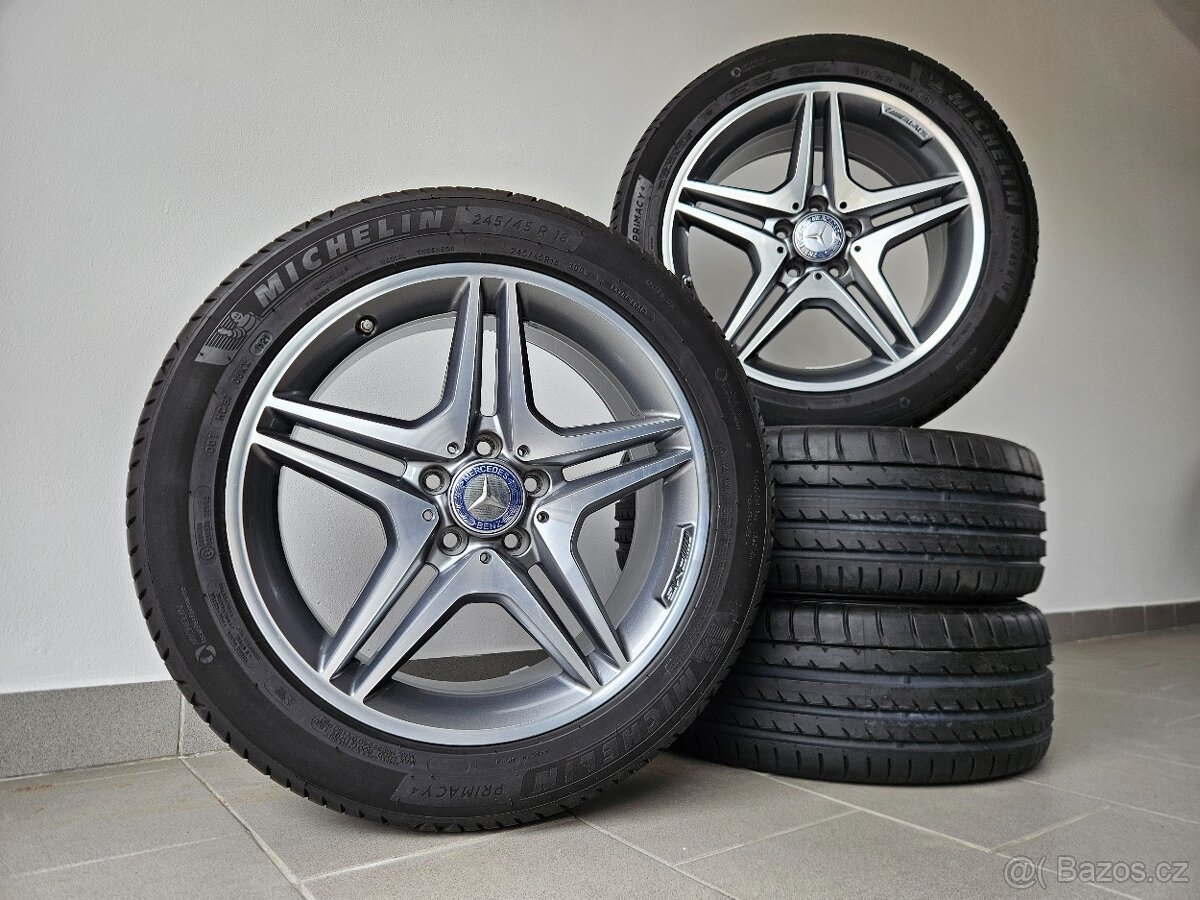 Orig. Mercedes V-class 5x112 Letní 245/45/18 - Top