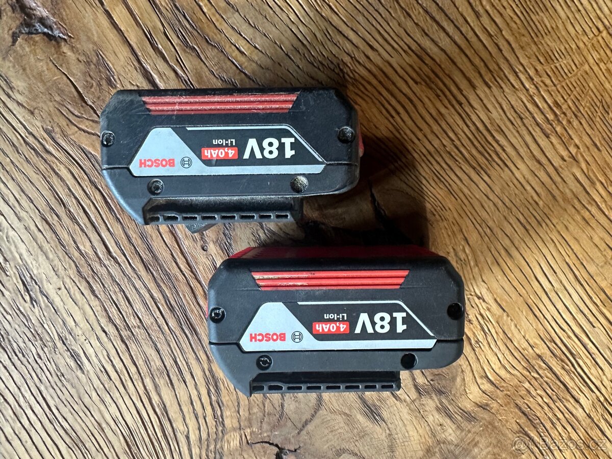 Bosch gba18v 4Ah 2ks