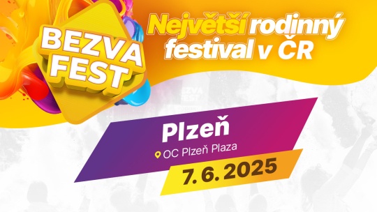 BEZVA FEST TOUR 2025 - PLZEŇ - 7.6.2025