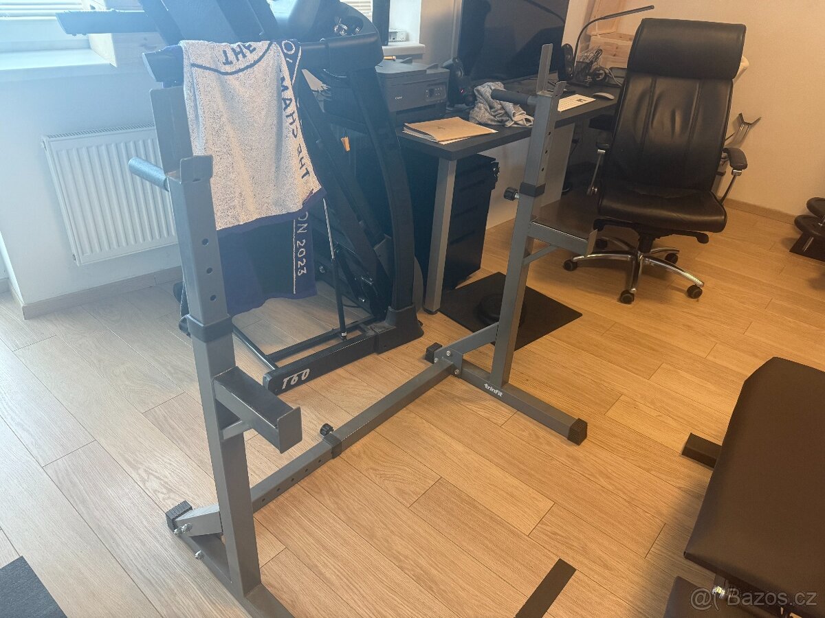 Stojan na činku TRINFIT Rack HX3 2v1