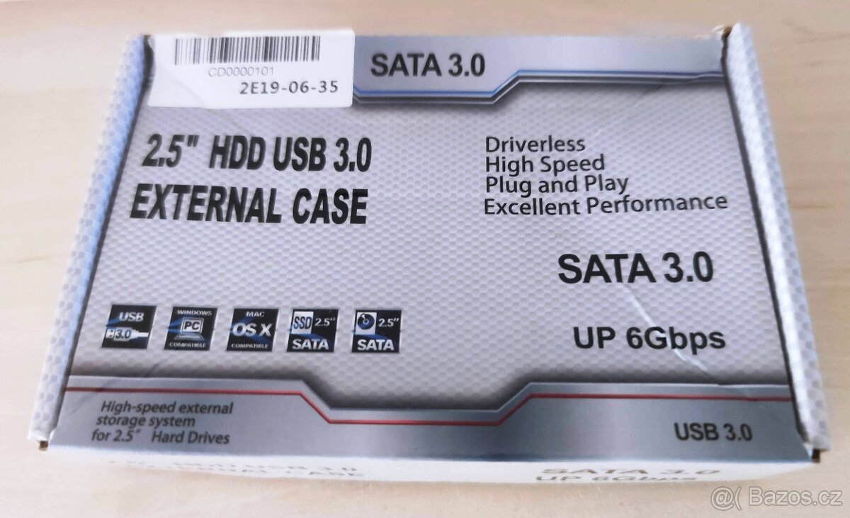 Externí Hard disk SATA 3