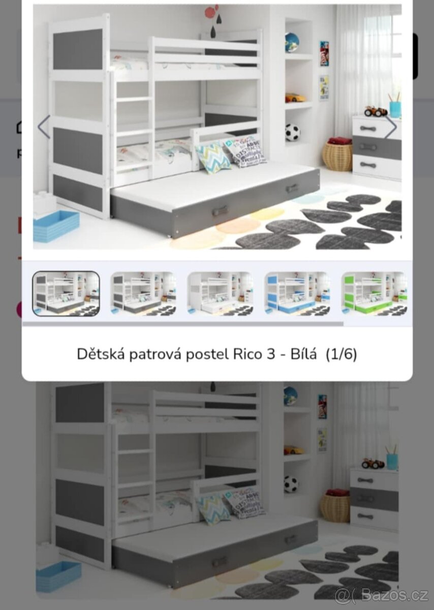 Dvoupatrová postel