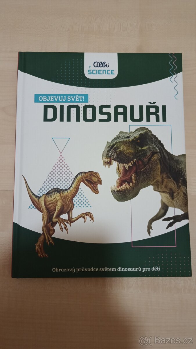 Kniha Dinosauři objevuj svět