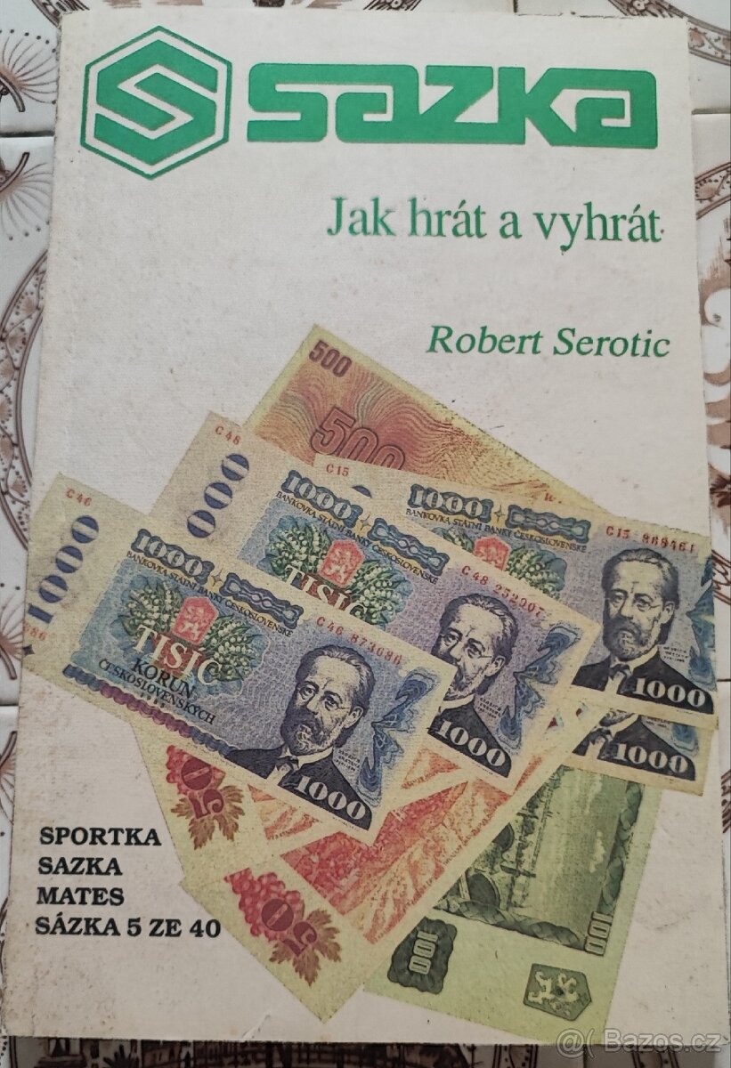 Kultovní kniha "Sazka: Jak hrát a vyhrát"
Cena:
