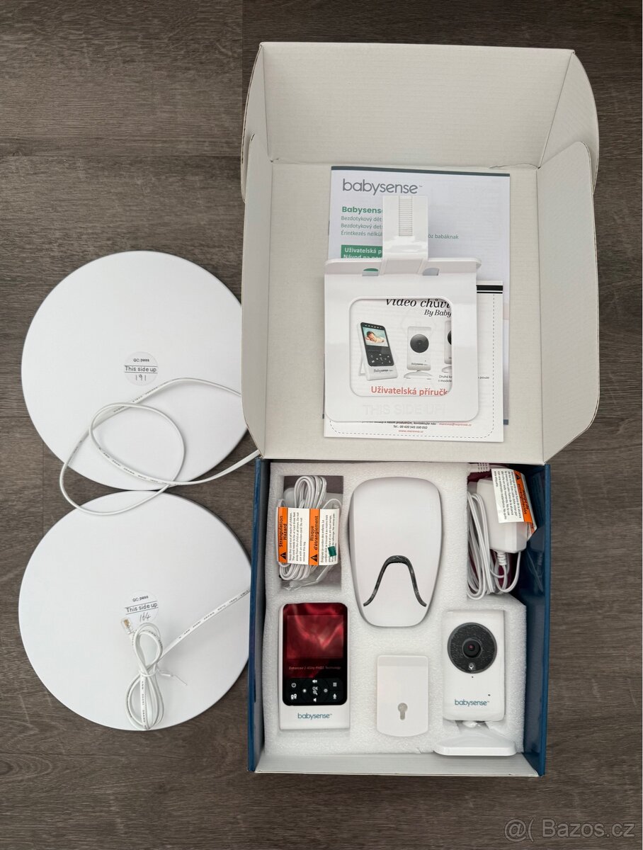 Babysense 7 - monitor dechu a videochůvička