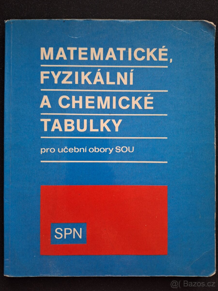 Matematické, fyzikální a chemické tabulky