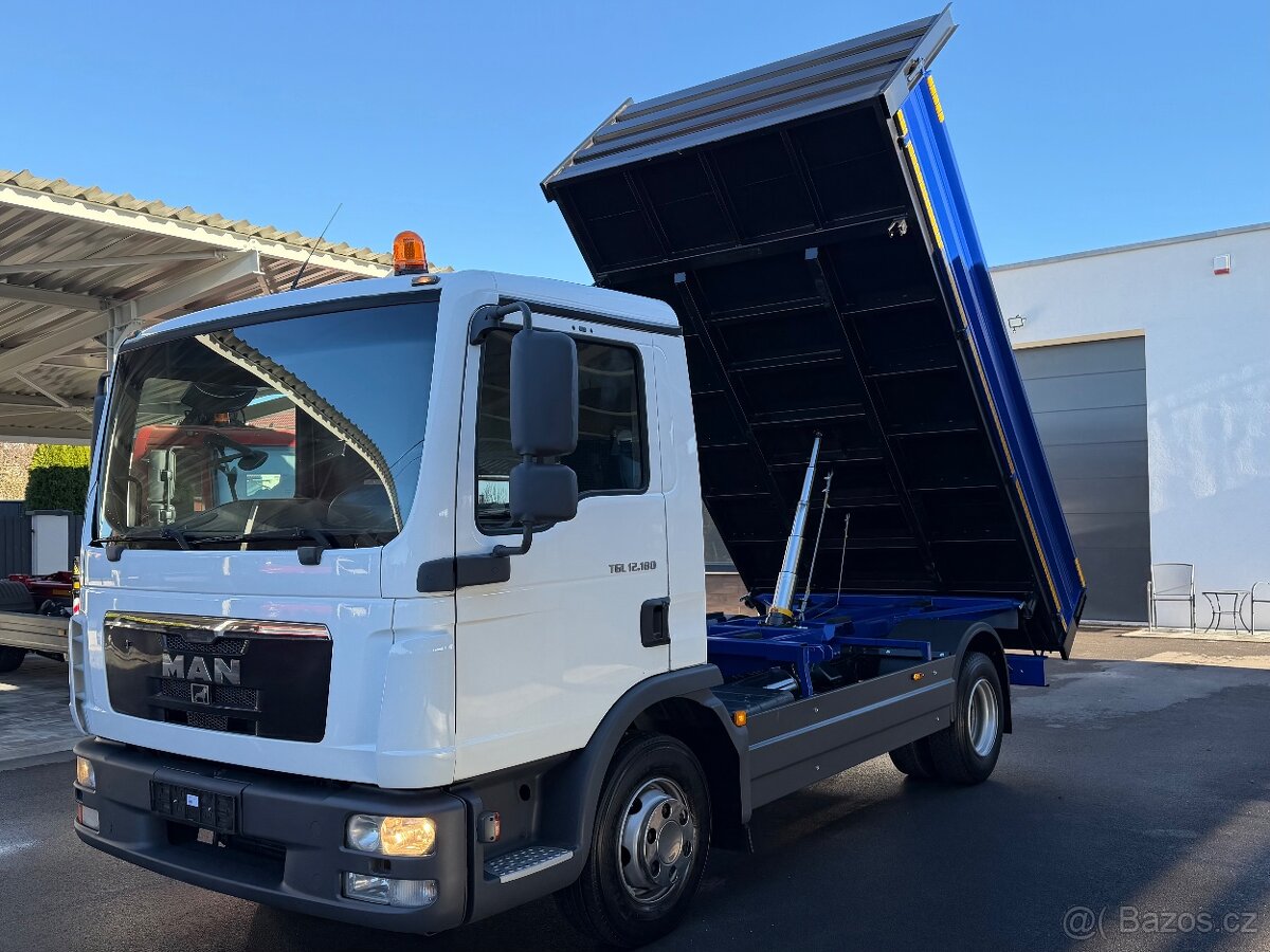 MAN TGL 12.180 SKLÁPAČ TROJSTRANNÝ VYKLÁPAČ