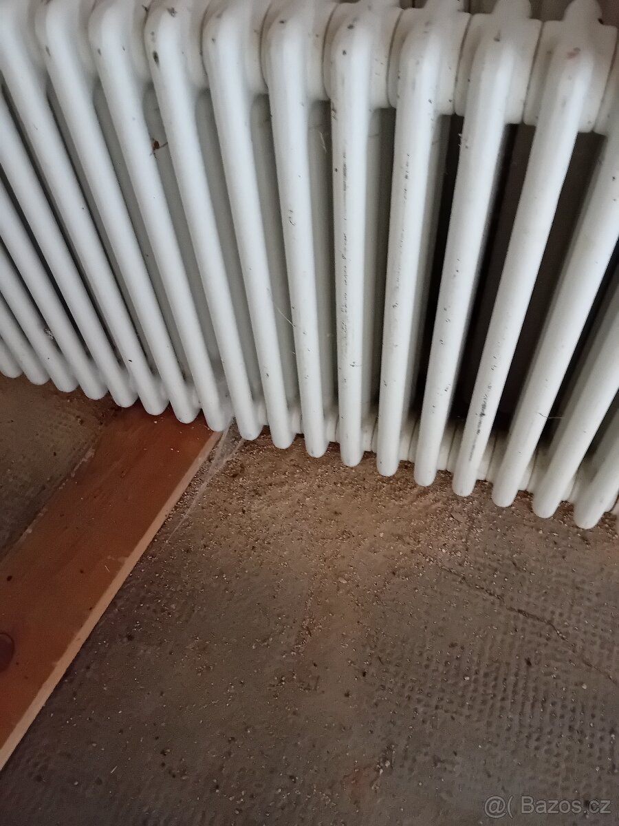 Litinové radiátory 3 kusy