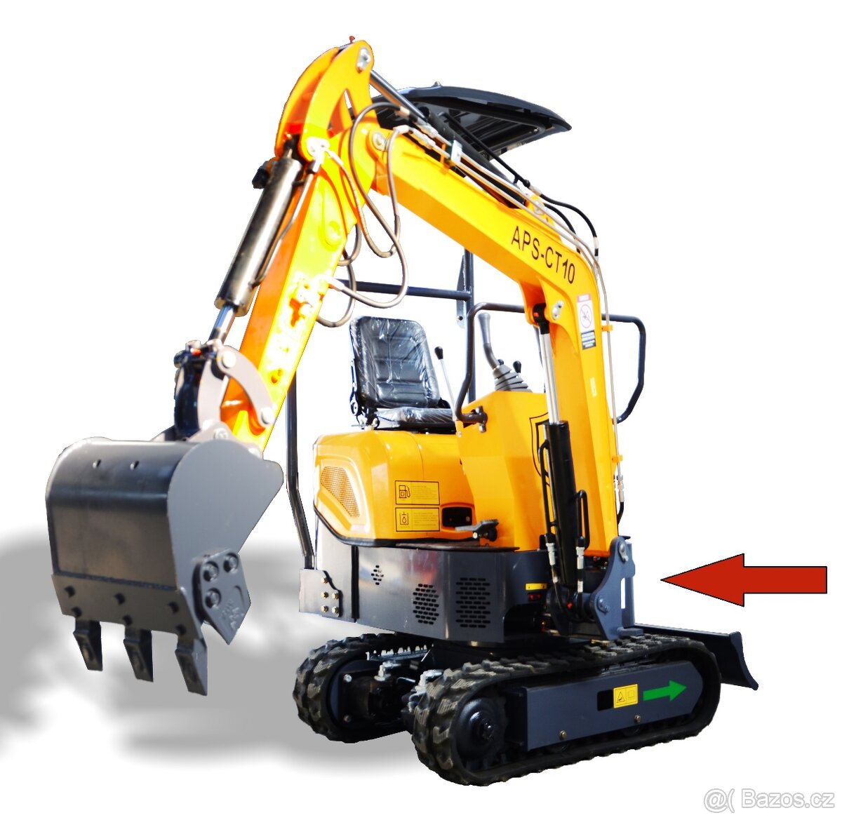 minirypadlo, minibagr, bagr