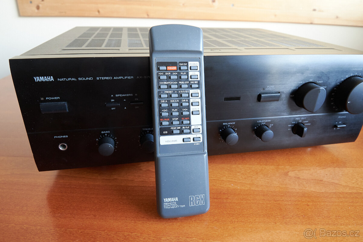 YAMAHA zesilovač AX-570 + dálkové ovládání