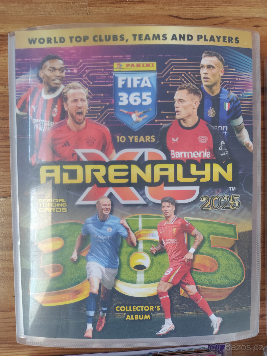 Fotbalové kartičky Adrenalyn - Fifa 365 2025