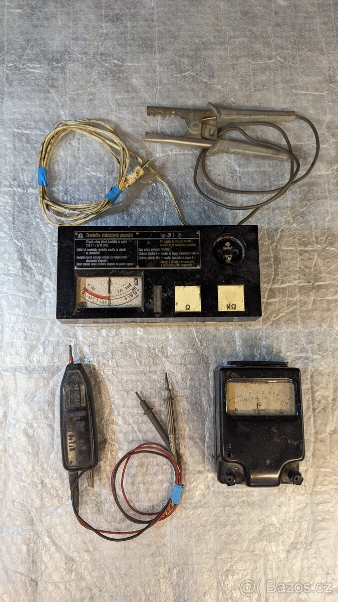 Měřící přístroje ČSR