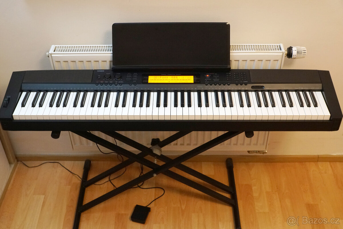 prodám jako nové digitální piano CASIO CDP-200R