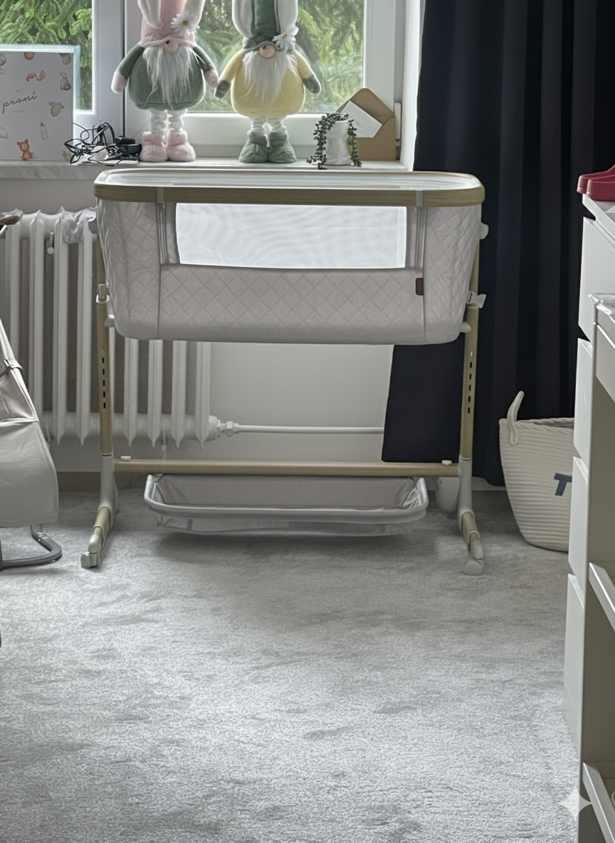 Elektrická kolébka Carrello Prima Cloud grey