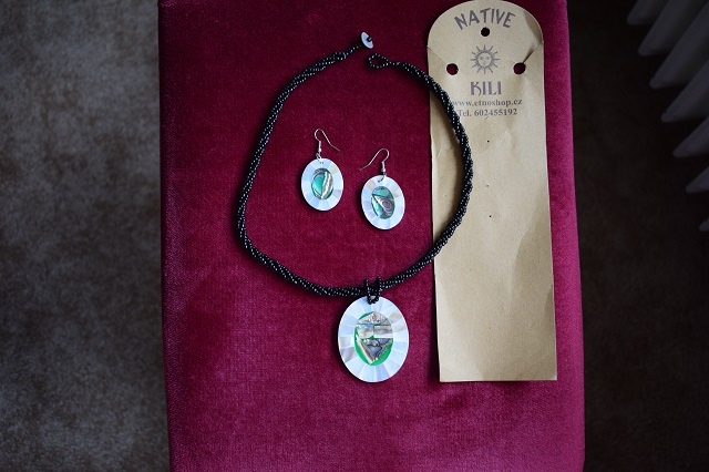 Set náušnice, náhrdelník Kili Native
