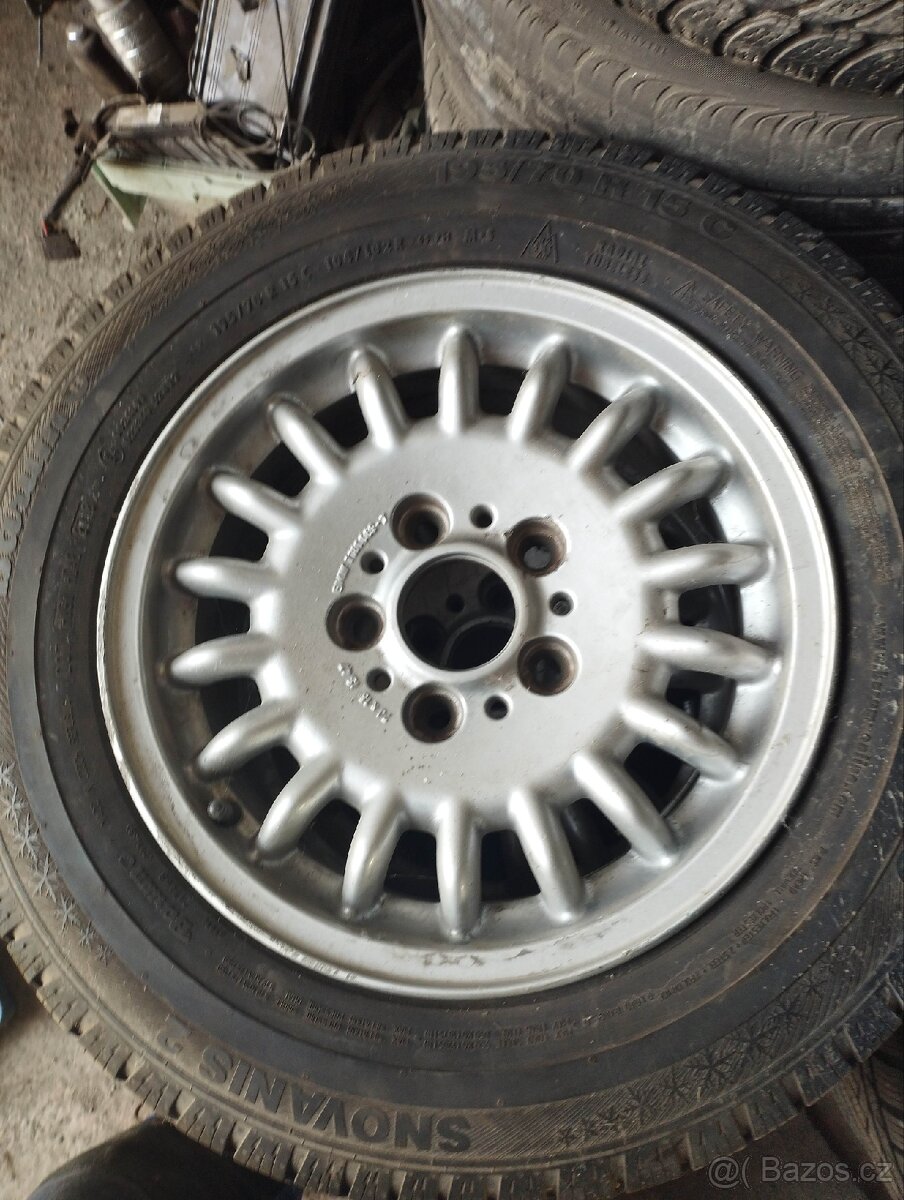 5x120 R15 sada alu vhodné pro e36 e46